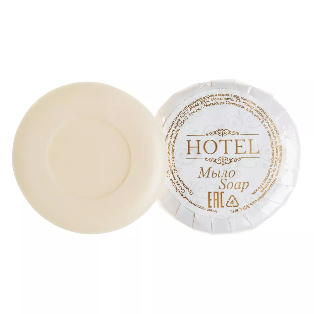 8gs944bsmupikufj6elv5ua169k2ygje Мыло 20 гр гофре 300шт/кор. HOTEL — изображение 1