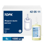 Тоrk жидкое мыло мягкое, категория качества Комфорт, 1000 мл (420511)