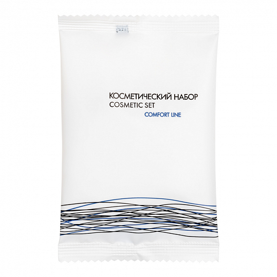 Косметический набор Comfort Line, флоу-пак Косметический набор в пакете 500 шт/коробке — изображение 1
