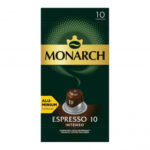 Кофе натуральный жареный молотый в капс.MONARCH Espresso 10 Intenso (МОНАРХ Эспрессо 10 Интенсо) 5,2 гр