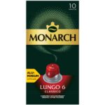 Кофе натуральный жареный молотый в капс. MONARCH LUNGO 6 CLASSICO (МОНАРХ Лунго 6 Классико) 5,2 гр.