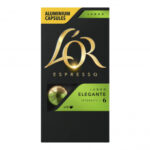 Кофе натуральный жареный молотый в капсуле  L'OR Espresso Lungo Elegante 5,2 гр.