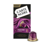 Кофе натуральный жареный молотый в капс. CarteNoire LUNGO PROFOND 5,2 гр.